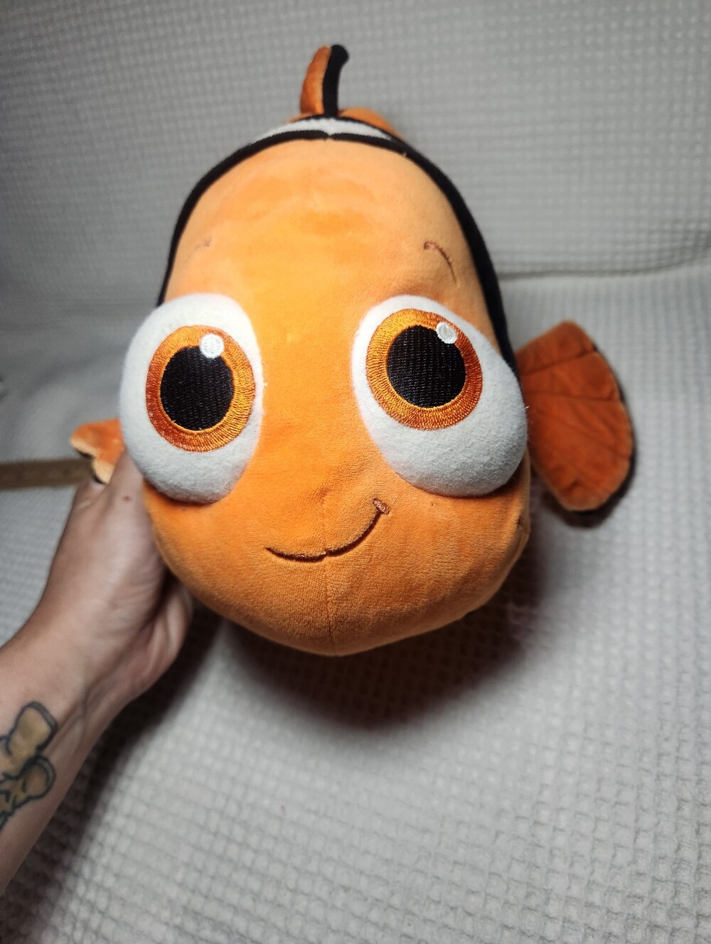 Build-A-Bear Orange Plush Nemo Clownfish Stuffed Animal Disney Pixar Retired